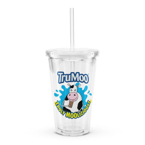 MOOvin' & Groovin' TruMoo Clear Plastic Tumbler - Image 10