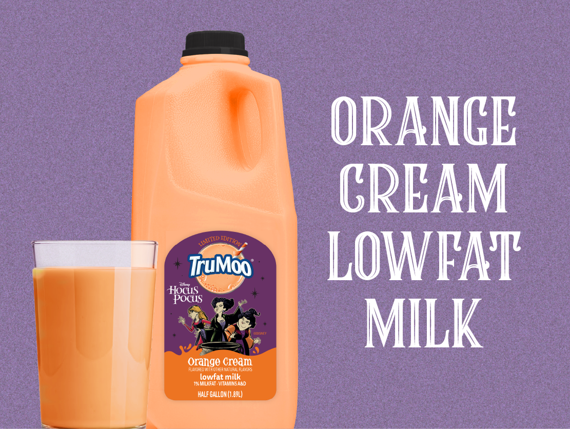 Orange Cream Lowfat Milk