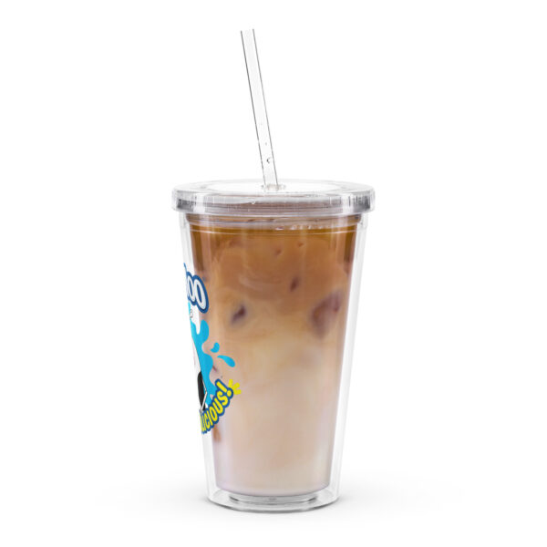 MOOvin' & Groovin' TruMoo Clear Plastic Tumbler - Image 15