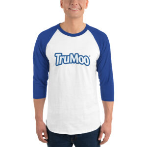 3/4 sleeve raglan shirt