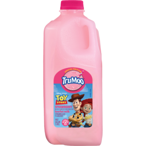 Toy Story Strawberry 1% Lowfat Milk